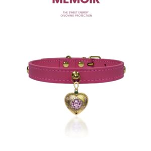 Deep Pink Crystal Dog  /Cat Collar
