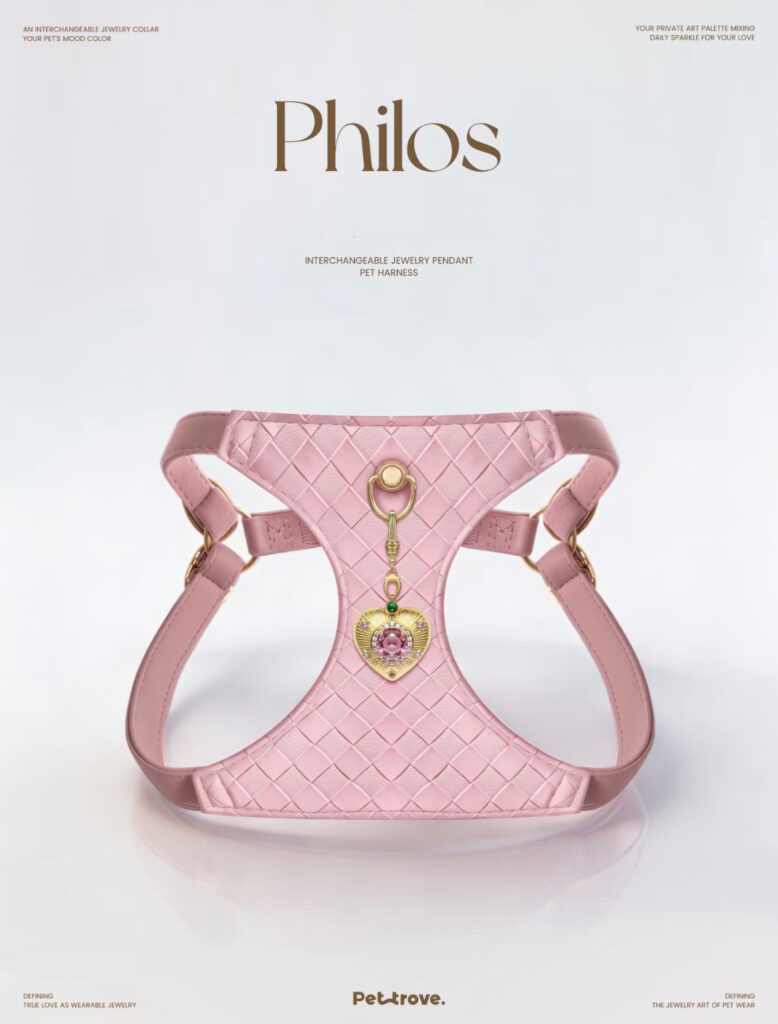 Luxury Sakura Pink Jewelry Dog/Cat Harness