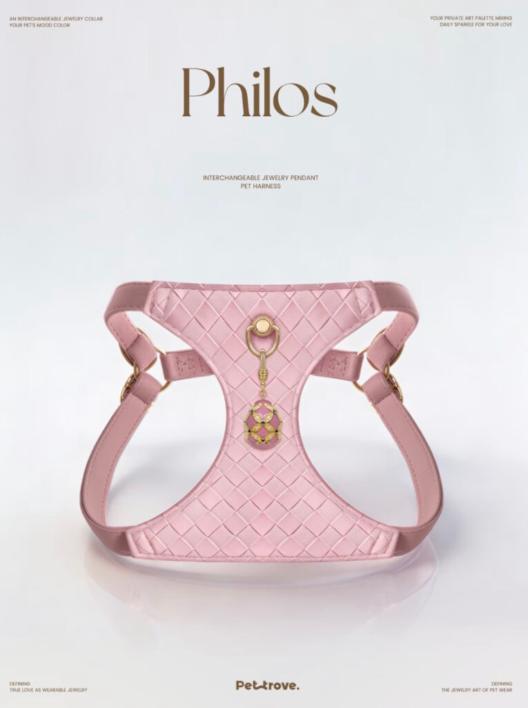 Luxury Sakura Pink Jewelry Dog/Cat Harness