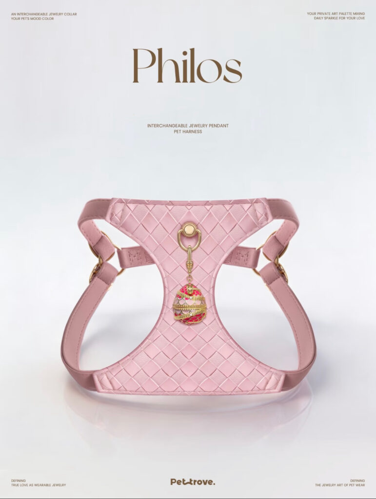 Luxury Sakura Pink Jewelry Dog/Cat Harness